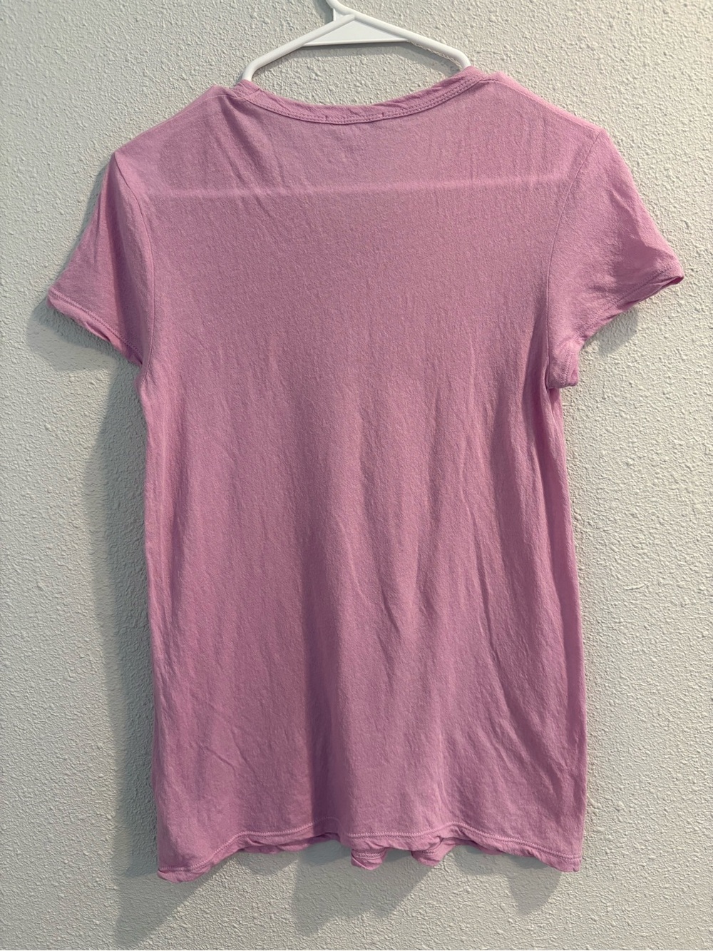 James Perse Pink Short Sleeve Crew Tee 100% cotton (size 0) - Picture 5 of 5